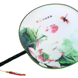 12200 VK6 vějíř kulatý kytky 6 lotus